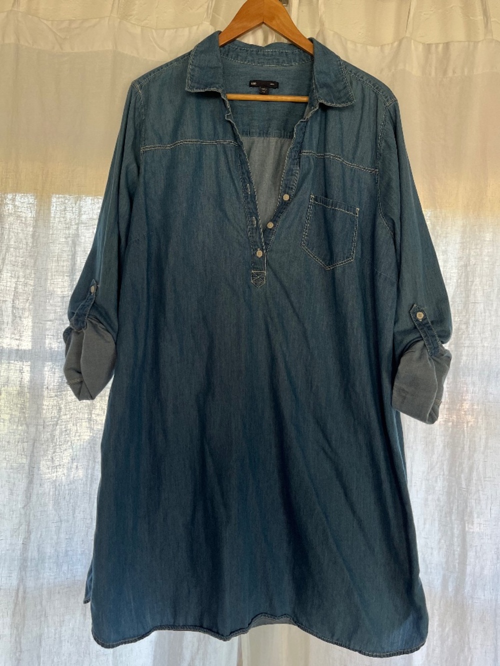 Gap Chambray Dress